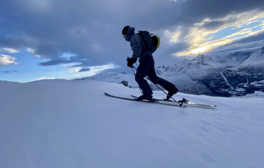 Randonnée à ski en Norvège
